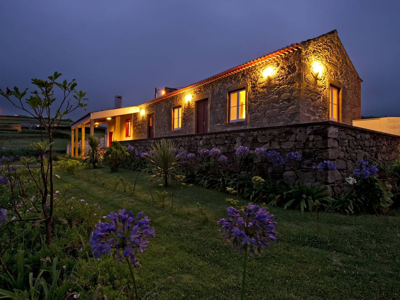 Casa da Fonte - Historisches Steinhaus auf den A in São Miguel Island, São Miguel