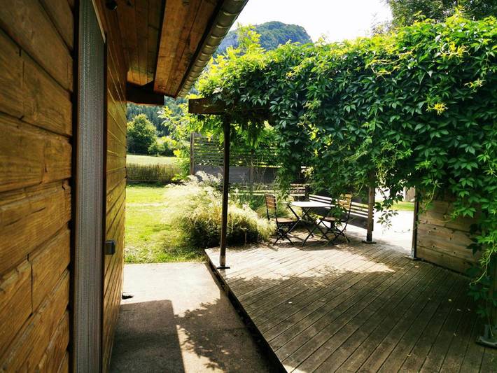 Chalet pour 2 personnes, avec jardin ainsi que vue et piscine dans le Vercors - 2