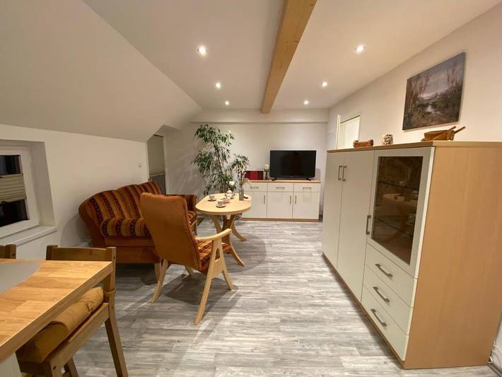 Ferienwohnung für 2 Personen, mit Terrasse und Garten sowie Sauna und Ausblick in Apen - 4