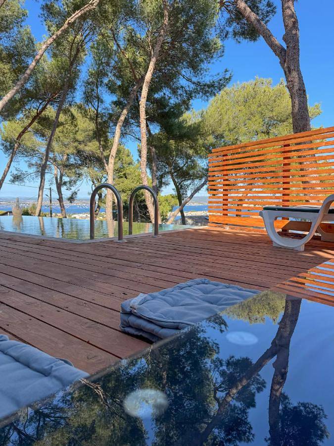 Villa pour 8 personnes, avec piscine et vue ainsi que vue sur le lac et jardin, animaux acceptés à Sète - 2