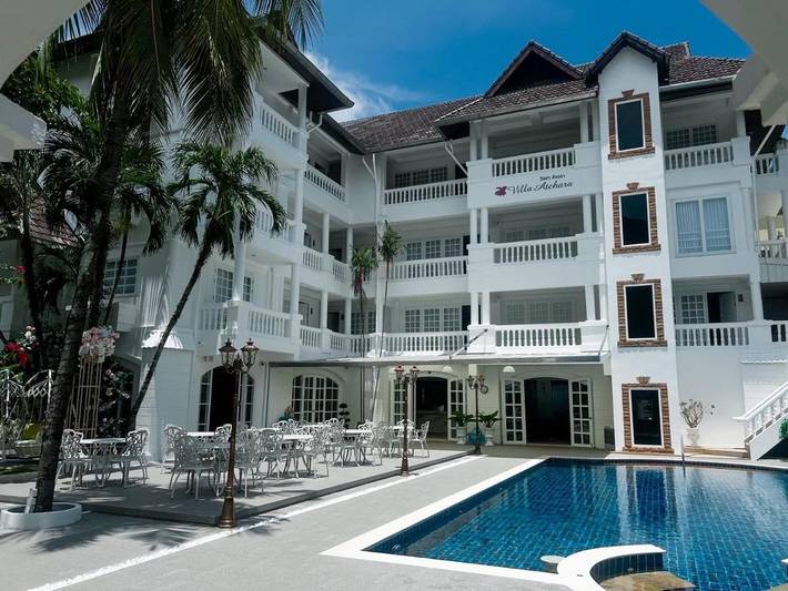 Hôtel pour 2 personnes, avec jardin et piscine