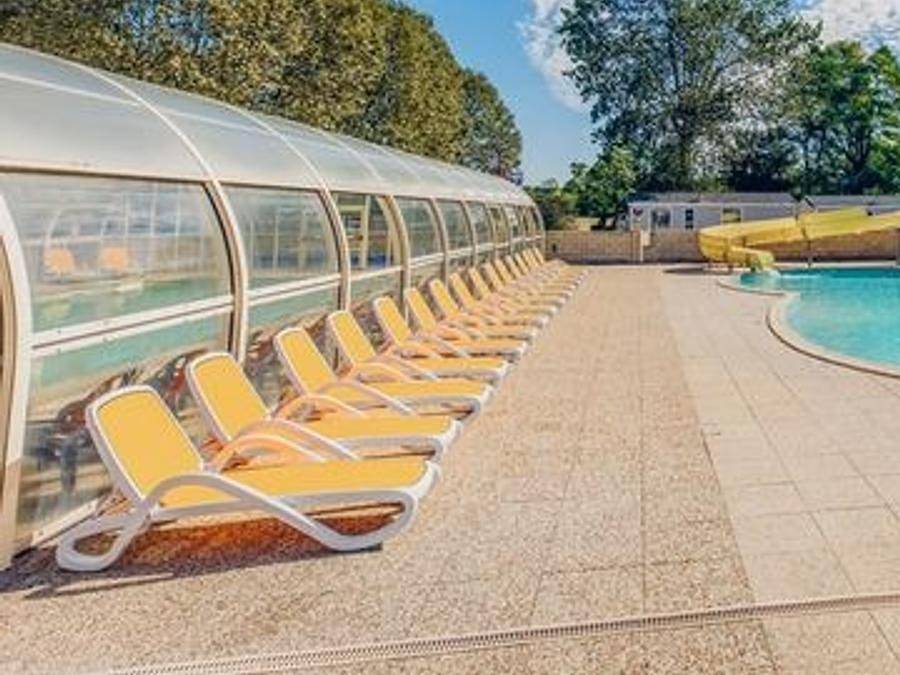 Tour Opérateur et Particulier sur Camping la Ferme  - Mobilheim 6 personen - Mobilhome Lf 42 - 2 Ch - 43 m2 - Klima - Lv - Ll - 6pers. in Saint-Augustin, Côte de Beauté