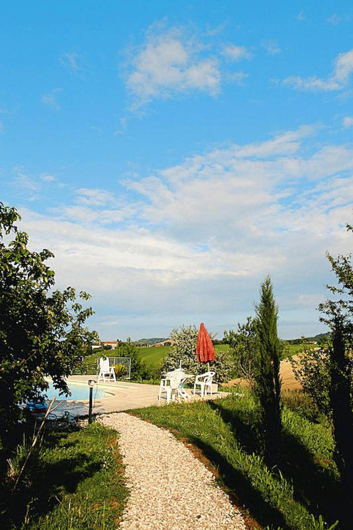 Landhaus in Monterado mit Pool in Monterado, Trecastelli