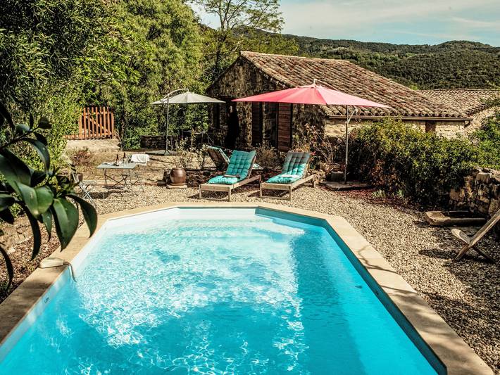 Location de vacances pour 4 personnes, avec Terrasse et Vue à Cros