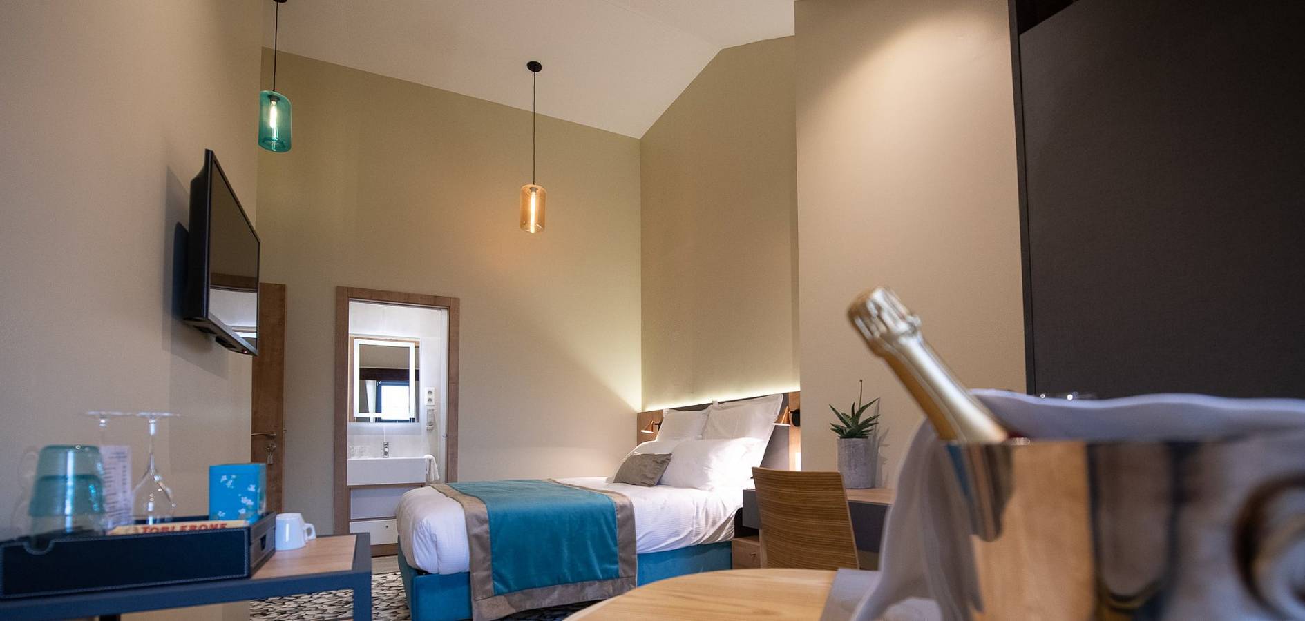 Le Vivier Restaurant et Côté Résidence - Chambre Hippocampe in Amiens, Région d'Amiens