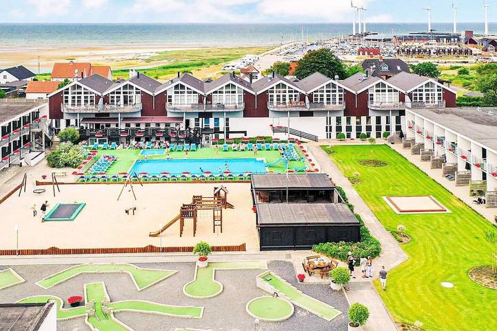 Ferienpark für 4 Personen, mit Balkon und Pool in Dänemark an der Ostsee