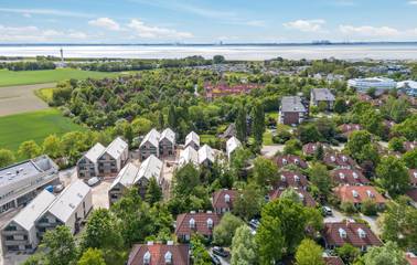 Ferienwohnung für 4 Personen, mit Terrasse und Garten am Jadebusen