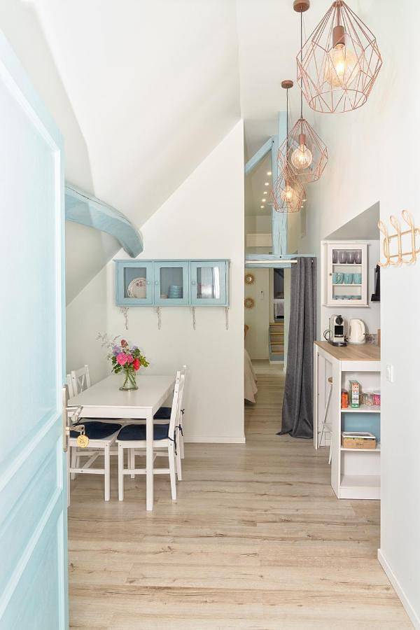 Gîte pour 4 personnes, avec Balcon ainsi que Terrasse et Vue dans Percey