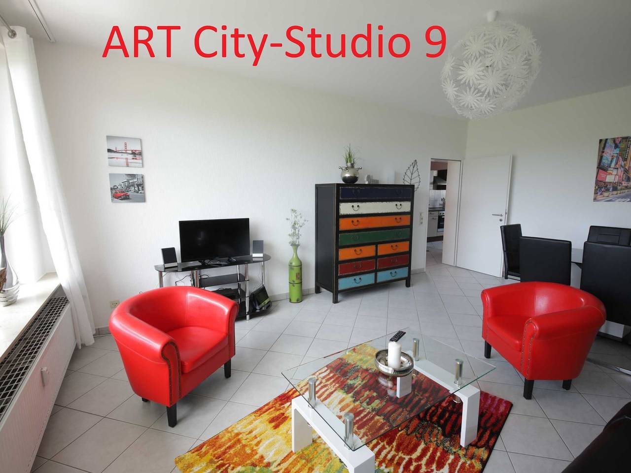 Ganze Ferienwohnung, Art City-Studio Kassel 9 in Niestetal, Hessisches Bergland