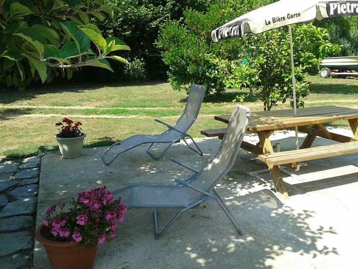 Gîte pour 5 personnes, avec terrasse et jardin