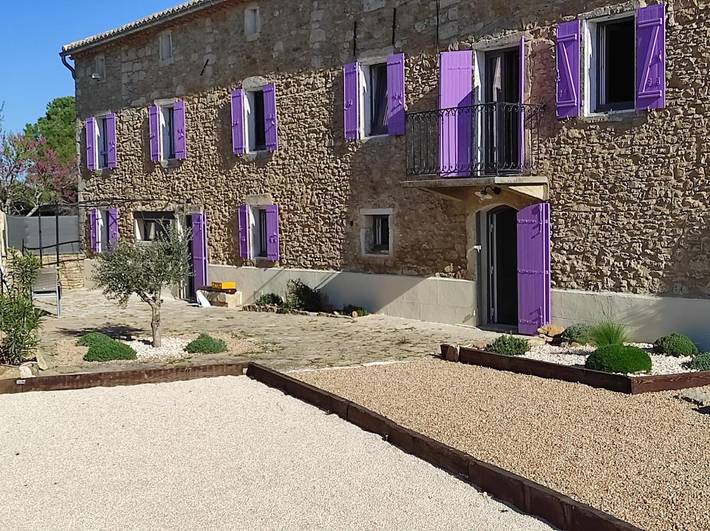 Maison de vacances pour 8 personnes, avec jardin et piscine