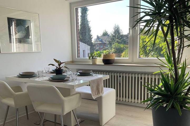 Ferienwohnung für 4 Personen, mit Terrasse und Garten
