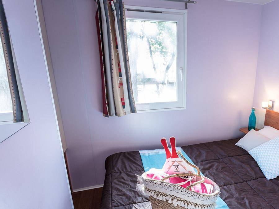 Camping La Grainetière - Mobilhome 4 personas - Mobil-home | Classic Xl | 2 Dormitorios | 4 Pers. | Terraza elevada | Tv in Batz-sur-Mer, Côte de Jade