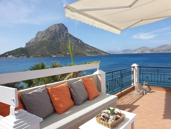 Gîte pour 10 personnes, avec vue sur l’océan et jardin dans Kalymnos - 2