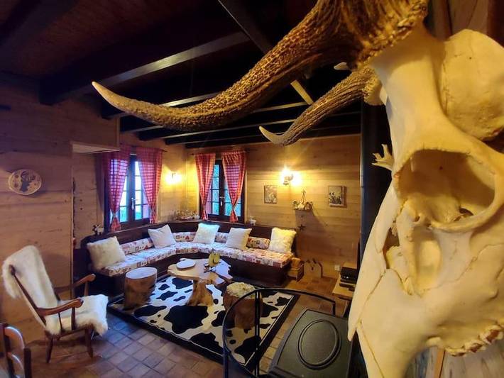 Chalet pour 8 personnes, avec vue ainsi que sauna et terrasse, animaux acceptés à Bussang - 4