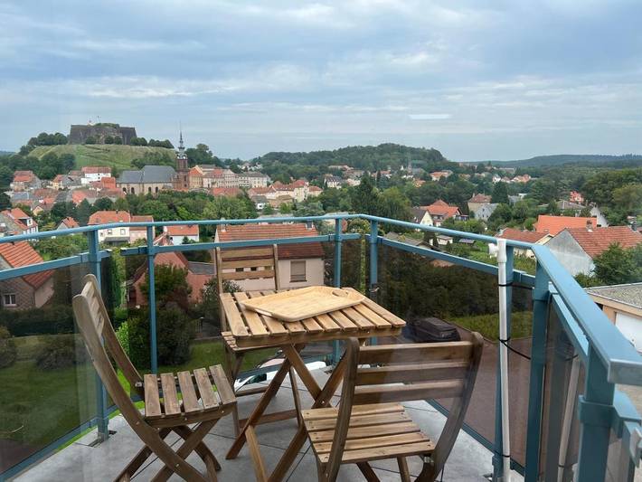 Appartement de vacances pour 3 personnes, avec jardin et vue
