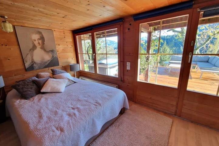 Gîte pour 14 personnes, avec jacuzzi ainsi que balcon et jardin à Rougemont - 3