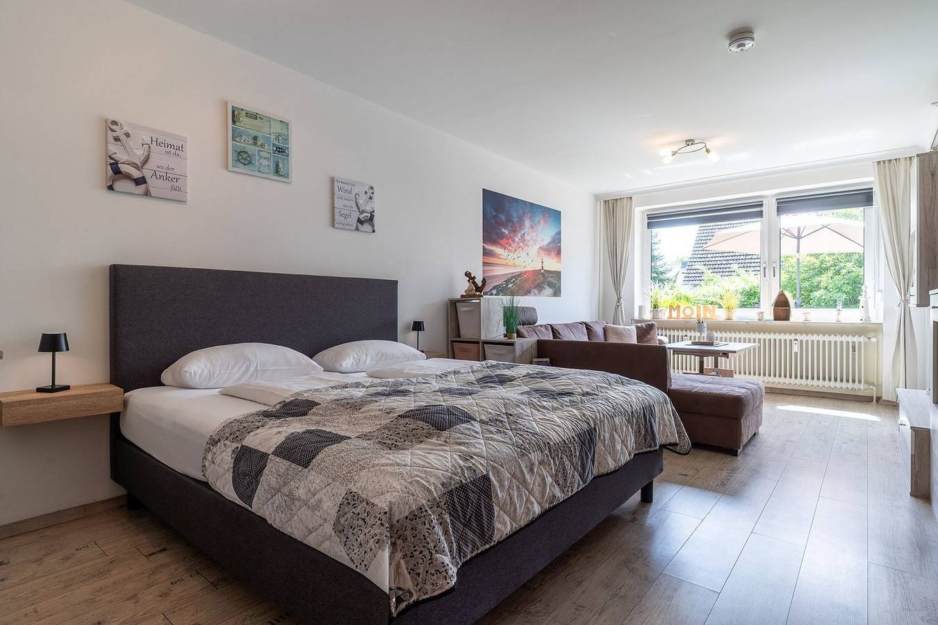 Ganze Wohnung, Kleine Auszeit in Büsum: Ihre Ferienwohnung mit Südterrasse der Nordsee in Büsum, Dithmarschen