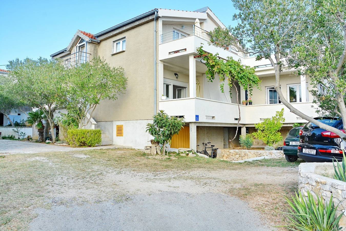 Ganze Wohnung, 1-Zimmer-Ferienwohnung am Strand Vrsi - Mulo, Zadar A-12519-c in Mulo, Vrsi