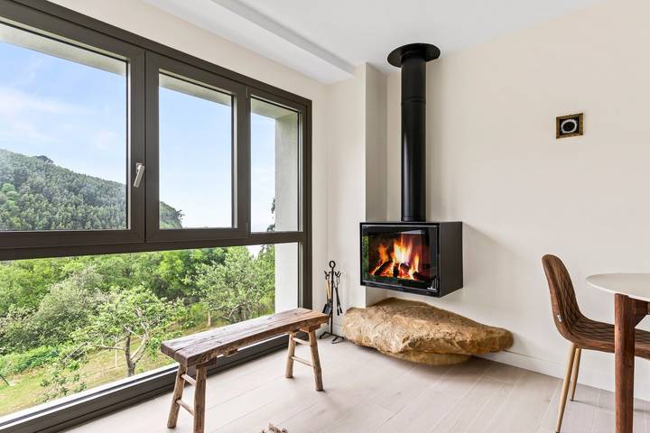Gîte pour 3 personnes, avec Balcon et Jardin à Villaviciosa