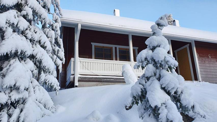 Chalet pour 7 personnes, avec vue ainsi que sauna et jardin, animaux acceptés à Rovaniemi - 4