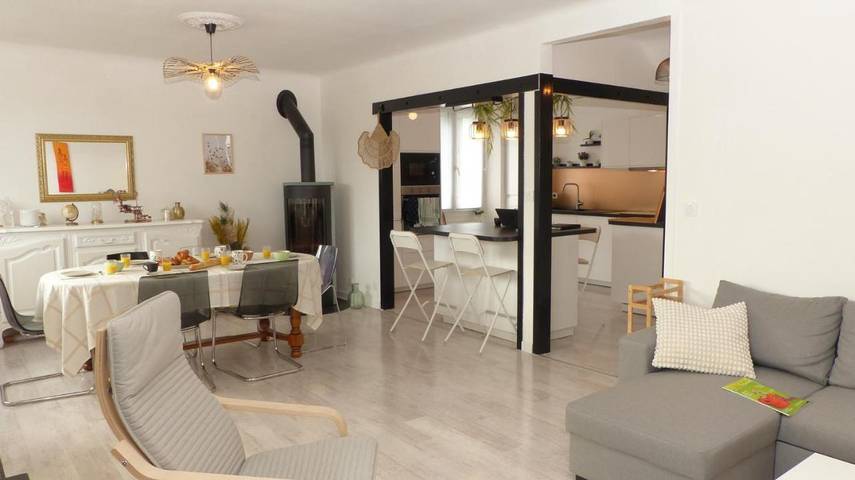 Casa de vacaciones para 8 personas, con jardín - 1