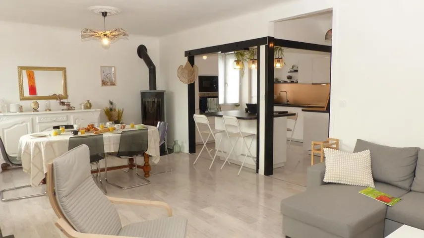 Casa de vacaciones para 8 personas, con jardín - 1