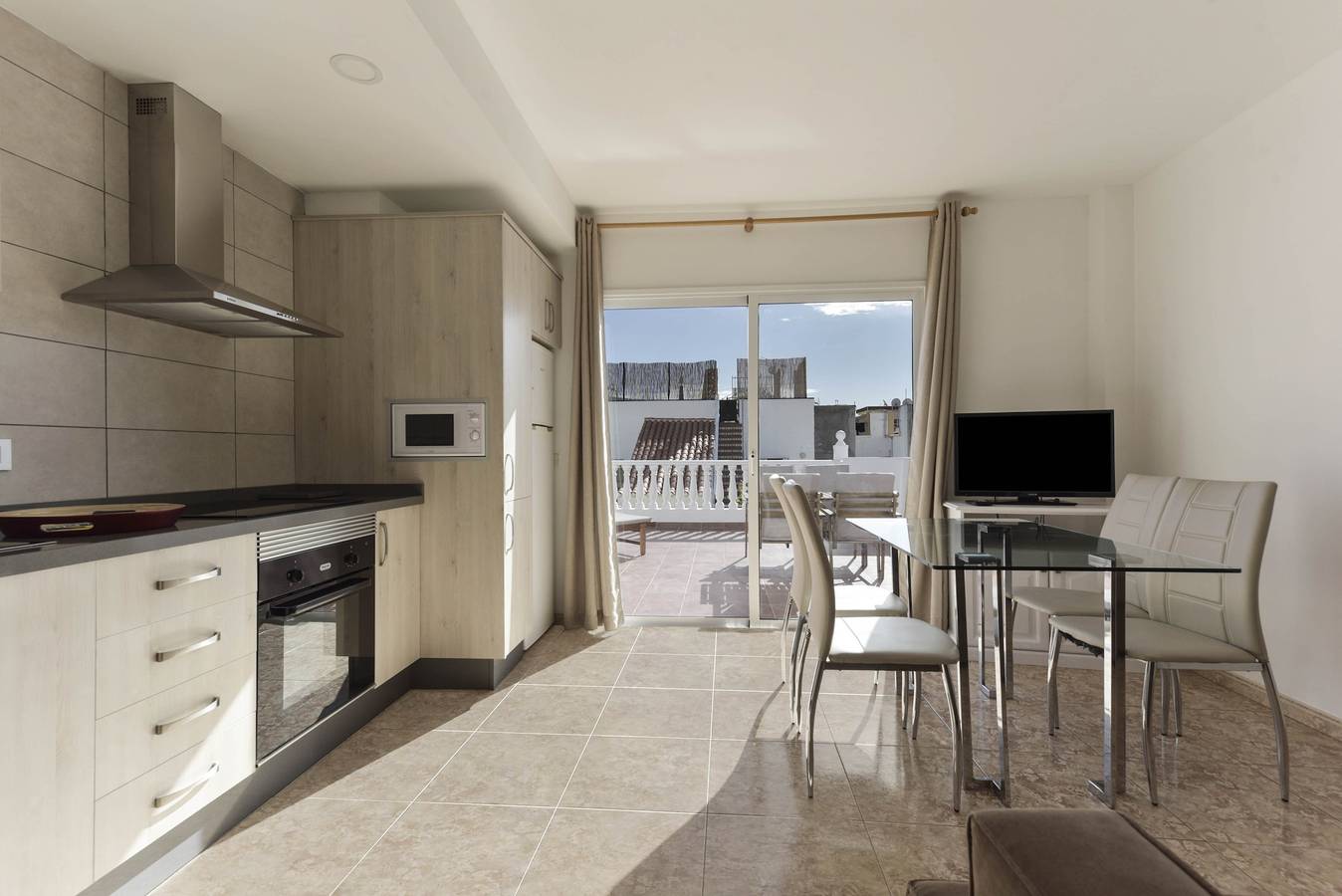 Ganze Wohnung, Ferienwohnung "Gaviota" in Playa San Juan nahe dem Strand mit Meerblick in Playa San Juan, Guía de Isora
