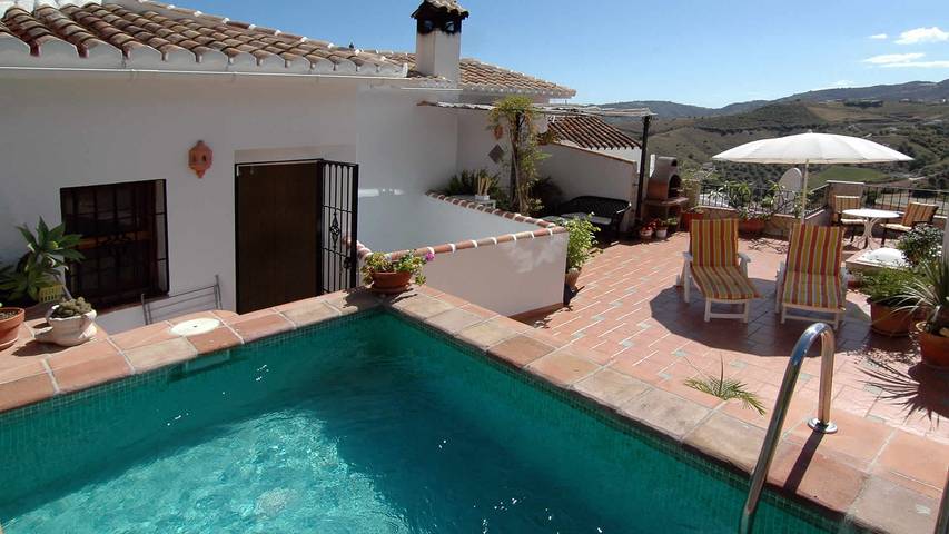 Appartement de vacances pour 2 personnes, avec Balcon ainsi que Terrasse et Jardin à Frigiliana