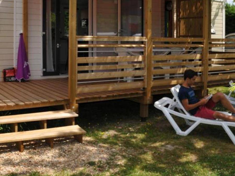 Camping La Mignardiere - Mobilhome 6 personas - Familia Clim in Ballan-Miré, Región de Tours