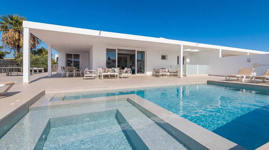 Ferienhaus für 10 Personen, mit Garten auf Lanzarote - 3