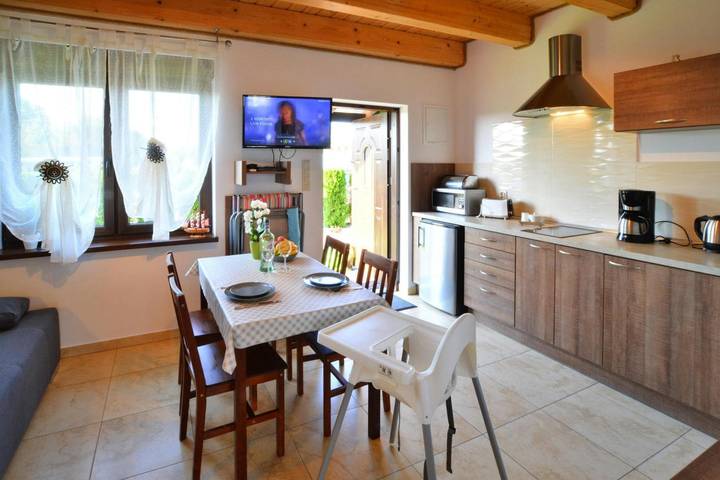 Ferienwohnung für 4 Personen, mit Terrasse und Garten