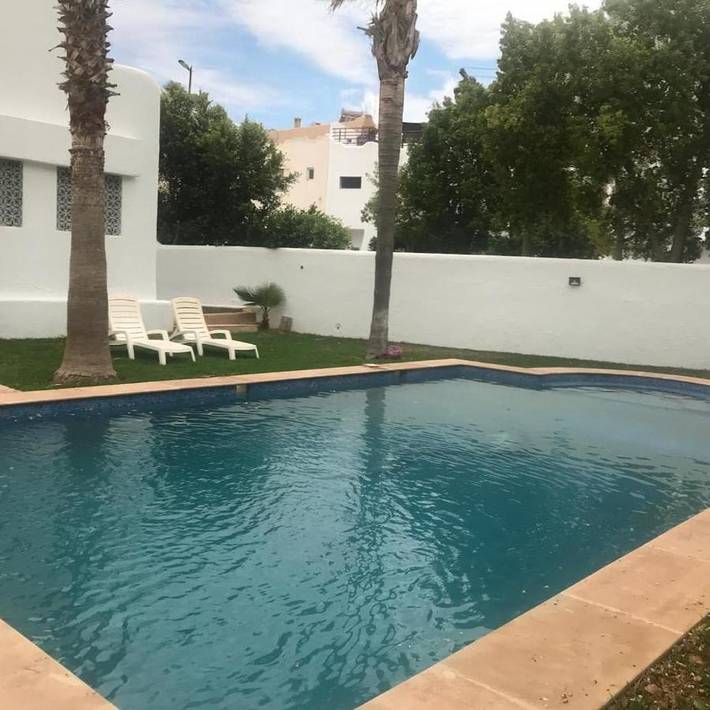 Villa pour 7 personnes, avec piscine ainsi que jardin et vue, animaux acceptés dans Oujda