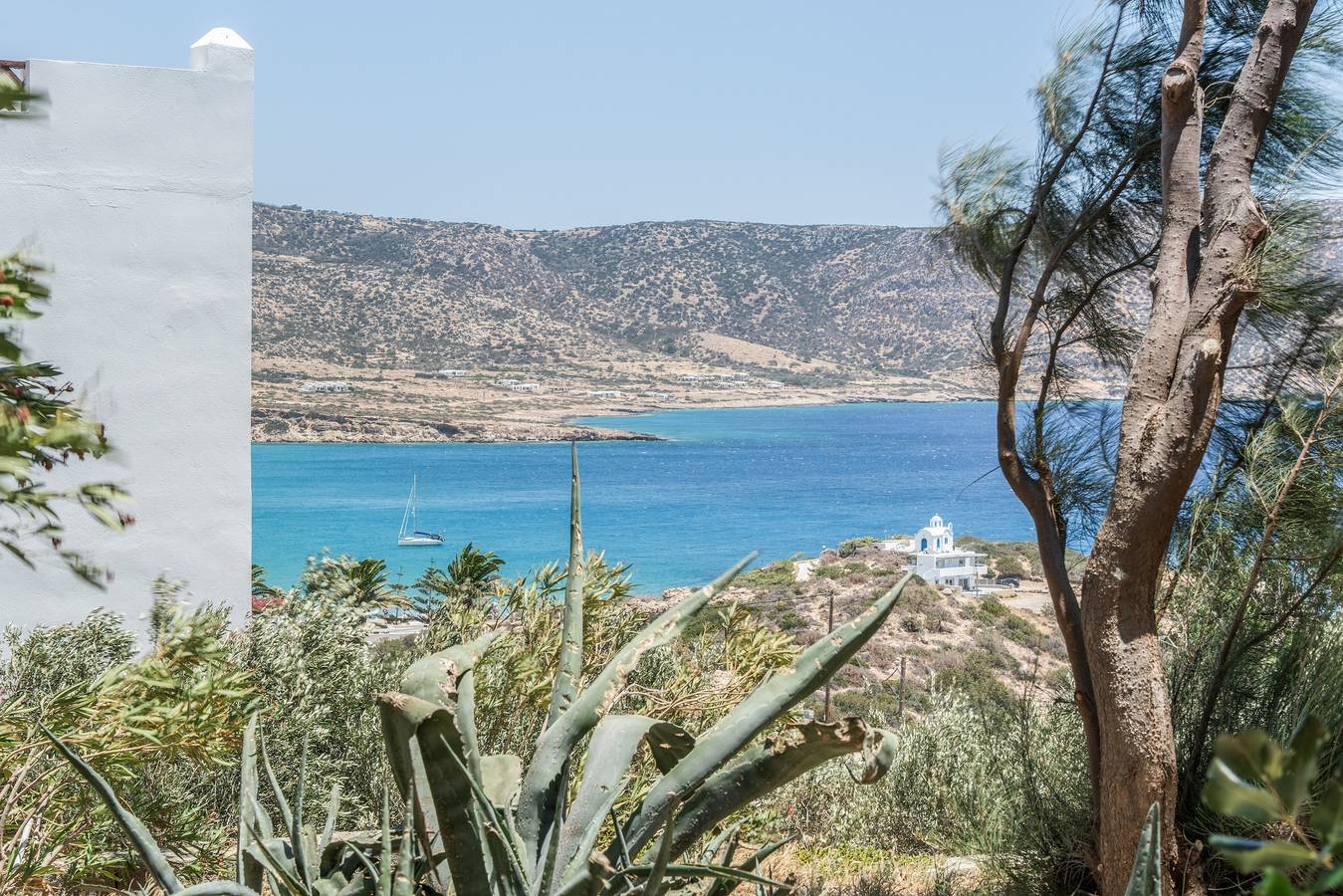 Camera Familiare con Camere Separate, Vista Mare e Piscina in Comune in Scarpanto