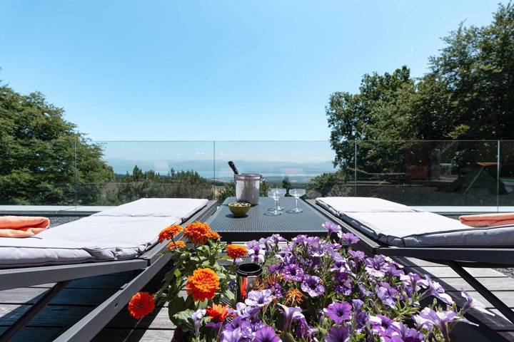 Villa für 9 Personen, mit Whirlpool und Garten sowie Pool am Genfer See - 3