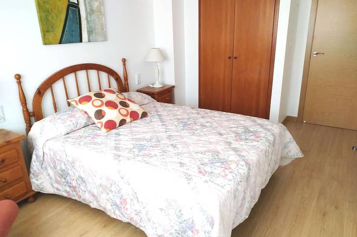 1st Line beach with private access-A. A.WIFI-TV-Sat, in Platja de Burguera (Oliva), Oliva