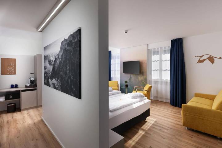 Hôtel pour 2 personnes, avec vue et terrasse, animaux acceptés à Stans (Nidwalden) - 3