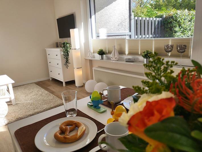 Ganze Wohnung, Ferienwohnung Meer Zeit im Ortsteil Dorf in St. Peter-Ording, Eiderstedt