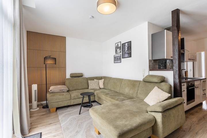 Entire apartment, 'Meini' Holiday Apartment in the Old Train Station in Alme, Brilon