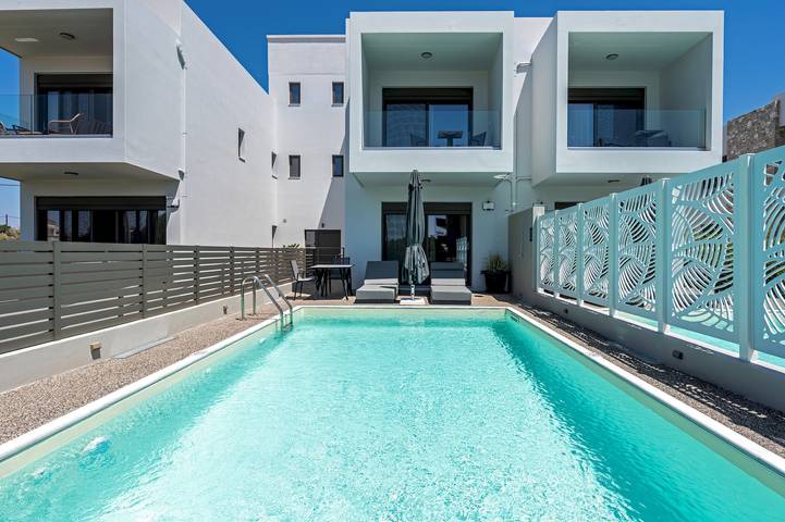 Villa für 5 Personen, mit Balkon und Garten sowie Pool in Bodrum