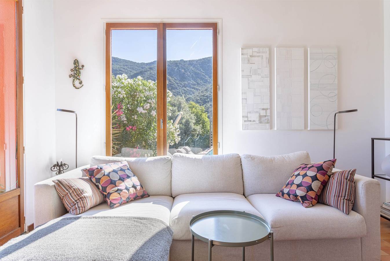 Casa Vermella con piscina y terraza in Sorède, Región Céret