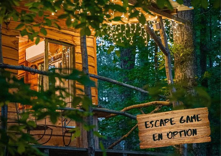 Chalet pour 2 personnes, avec Terrasse ainsi que Jardin et Vue
