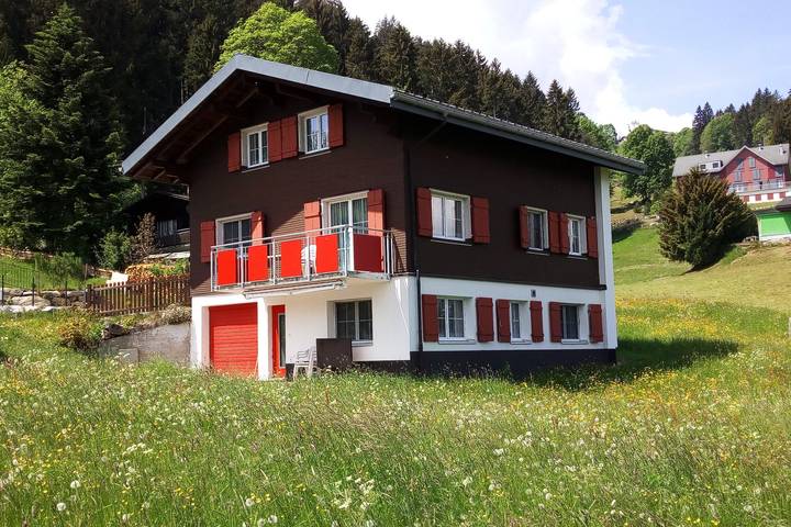 Entire holiday apartment, Ferienhaus Tschudiboden - 2-room appartement bath/shower in Flumserberg, Flums