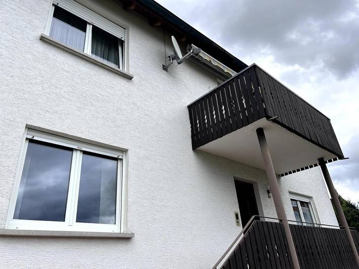 Ferienwohnung für 6 Personen, mit Balkon und Ausblick in Hirschaid