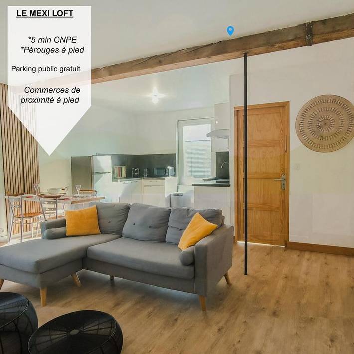 Appartement de vacances pour 4 personnes, avec balcon