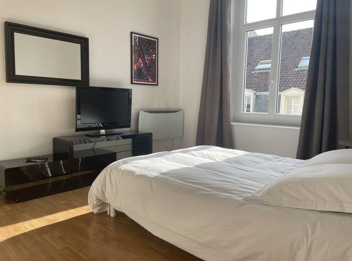 Gîte pour 2 personnes, avec balcon dans Plage de Wimereux