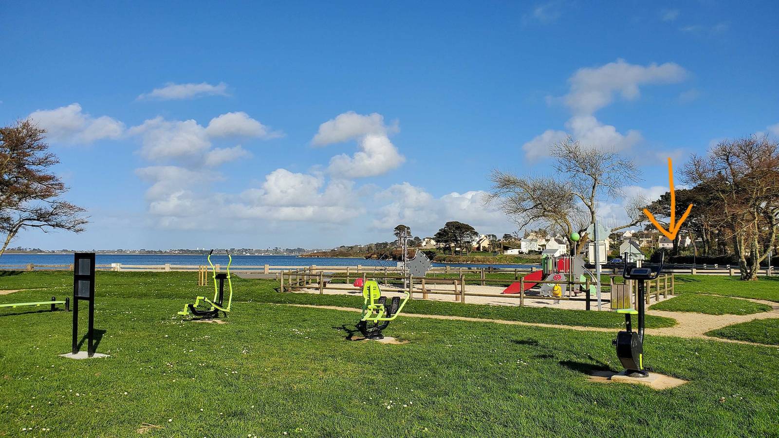 A 2 pas d' la mer in Landéda, Región de Brest