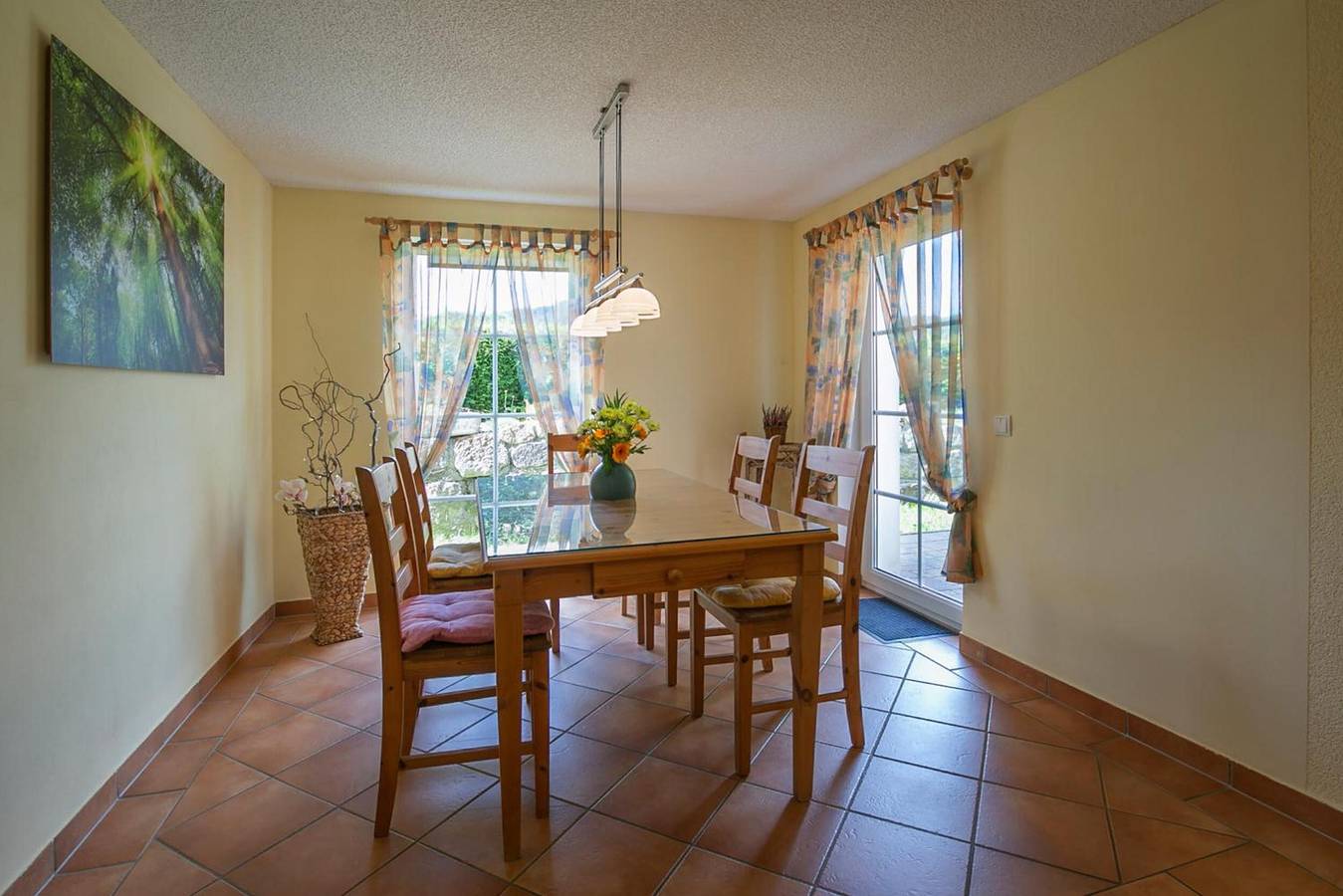 Ganze Wohnung, Pension 'Schmidt' mit Seeblick, privater Terrasse und Wlan in Bad Brambach, Chemnitz und Umgebung