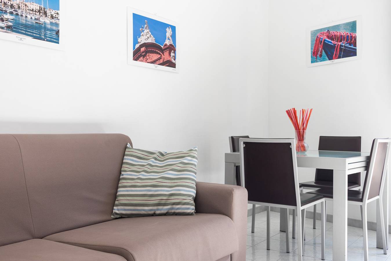 Ganze Wohnung, Ferienwohnung 'Esperia Home attico in Bari' mit Privatterrasse, Wlan und Klimaanlage in Bari, Bari Provinz