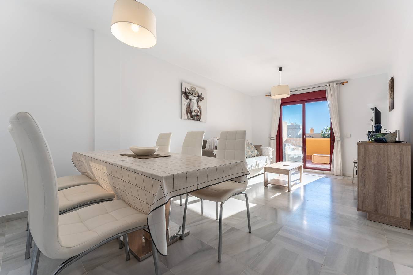 Ganze Wohnung, Ferienwohnung '212 La Cala Azul' mit Gemeinschaftspool, Wlan und Klimaanlage in La Cala de Mijas, Mijas